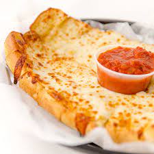 CHEESE BREAD WITH PIZZA SAUCE